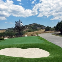 Artificial Grass Carpet Buttonwillow, California Putting Green Turf, Front Yard Design