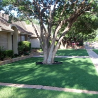 Artificial Grass Carpet Chualar, California Rooftop, Front Yard Design