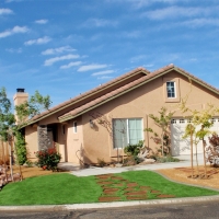 Artificial Grass Carpet McKittrick, California Garden Ideas, Front Yard Ideas