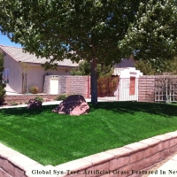 Artificial Grass Installation Monmouth, California Landscape Design, Small Front Yard Landscaping