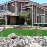 Fake Grass Frazier Park, California Home And Garden, Front Yard Design