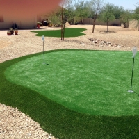 Fake Grass Los Altos Hills, California Putting Green Turf, Backyards