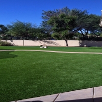 Faux Grass Newman, California Landscape Rock, Front Yard Landscape Ideas