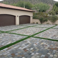 Synthetic Grass Tuttletown, California Backyard Deck Ideas, Front Yard Landscape Ideas