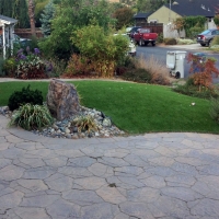 Synthetic Turf Orosi, California Landscaping Business, Front Yard Landscape Ideas