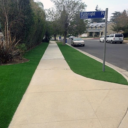 Fake Grass Laton, California Garden Ideas, Small Front Yard Landscaping