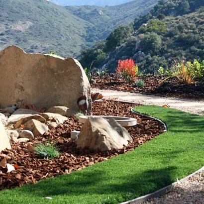 Faux Grass Long Barn, California Lawn And Garden, Front Yard Design