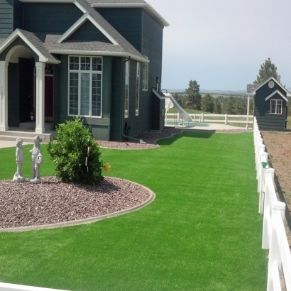 Synthetic Grass South Taft, California Lawn And Garden, Front Yard Design