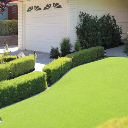 Synthetic Turf Los Altos, California Backyard Deck Ideas, Front Yard Landscaping