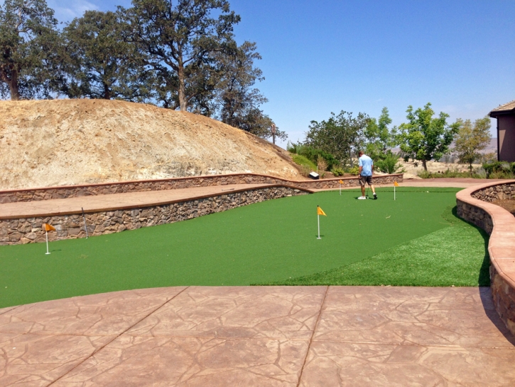 Artificial Lawn Del Monte Forest, California Diy Putting Green, Backyard Designs