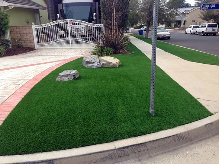 Artificial Lawn Fort Jones, California Landscape Ideas, Front Yard Ideas