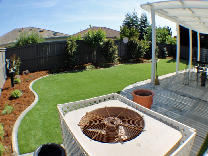 Fake Grass Carpet Mountain Ranch, California Paver Patio, Backyard Design