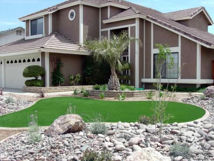 Fake Grass Frazier Park, California Home And Garden, Front Yard Design