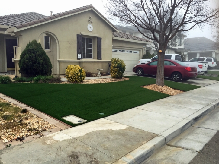 Faux Grass Fuller Acres, California City Landscape, Landscaping Ideas For Front Yard