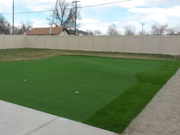 Grass Carpet Del Rey Oaks, California Putting Green Carpet, Backyard Garden Ideas