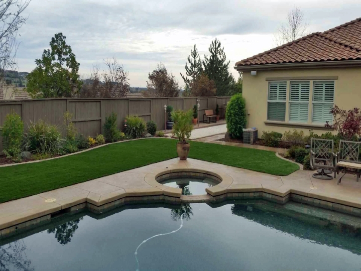 Grass Installation Cherokee Strip, California Backyard Playground, Swimming Pool Designs