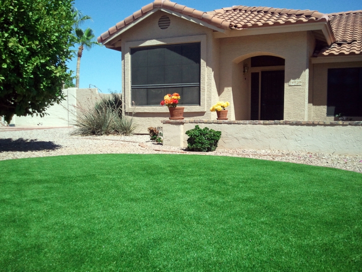 Synthetic Lawn Kerman, California Landscaping, Front Yard