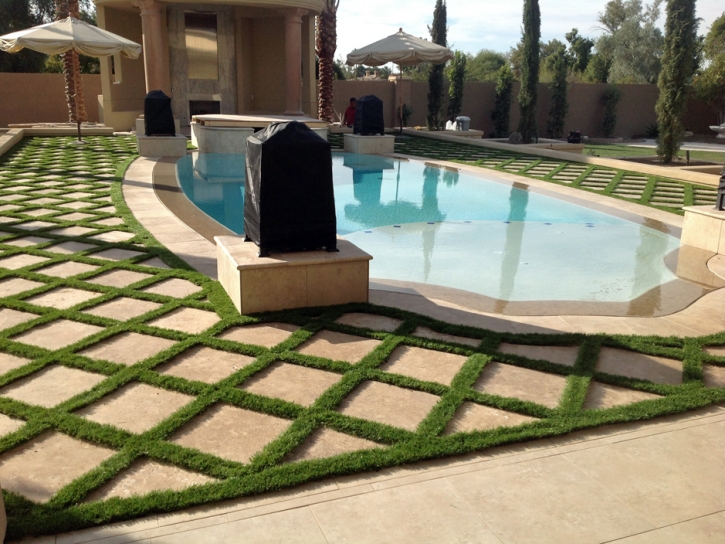 Synthetic Lawn Monte Sereno, California Landscape Ideas, Backyard Design