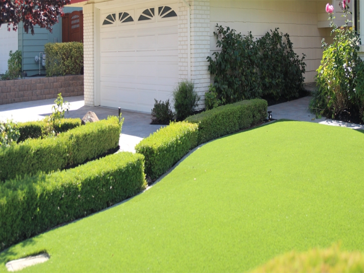 Synthetic Turf Los Altos, California Backyard Deck Ideas, Front Yard Landscaping